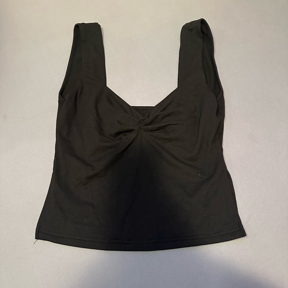 Black Crop Top